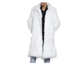 Product image of Old DIrd Long Sleeve Faux Fur Coat
