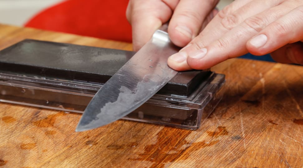 How to Sharpen a Knife With a Whetstone