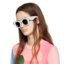Product image of Loewe Blue Inflated Round Sunglasses