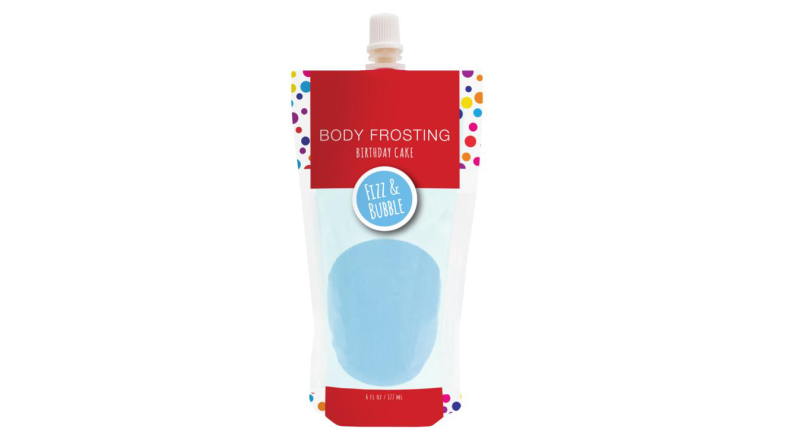 A bottle of Birthday Cake Lotion