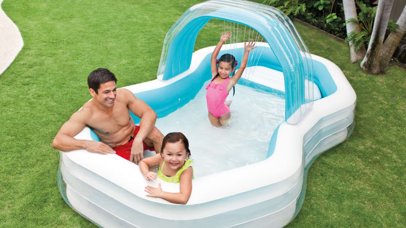 sprinkler pool inflatable