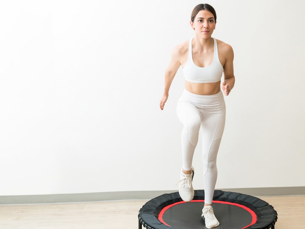 Houden strak Veel How to exercise with a mini trampoline - Reviewed