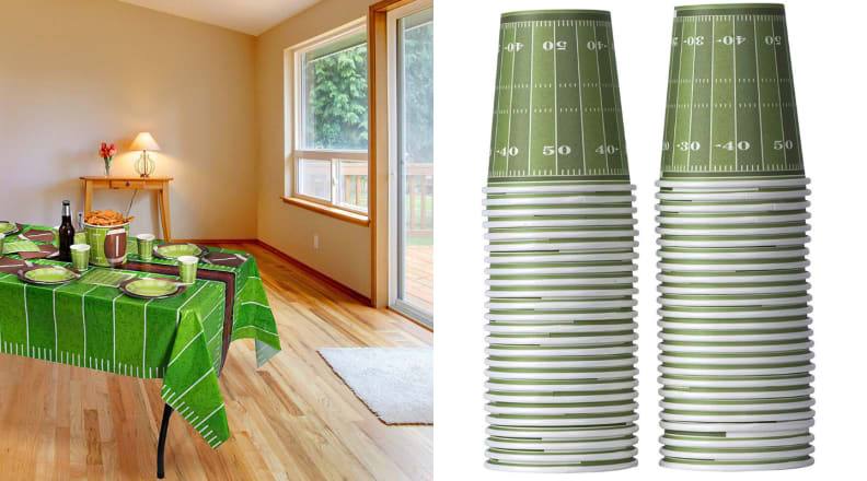 Paper football cups
