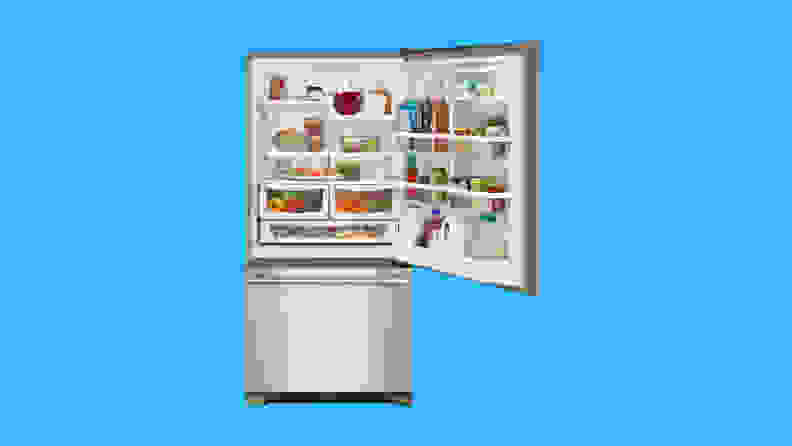 底部冰柜更容易接近冰箱。