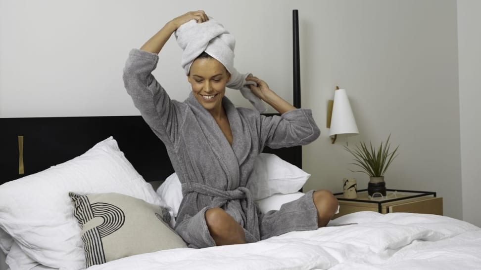 A plush, luxurious bathrobe is a must-have for every adult.