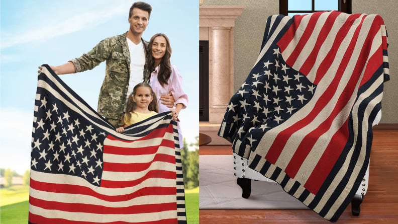 Flag blanket