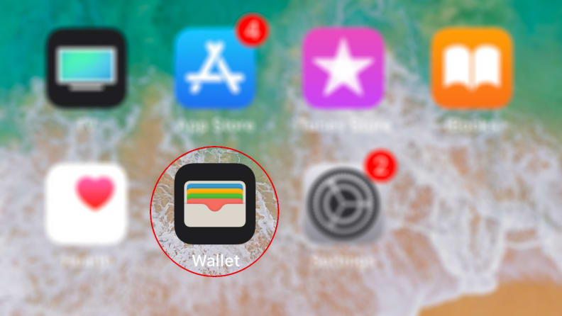 iPhone iOS Wallet App for Apple Pay