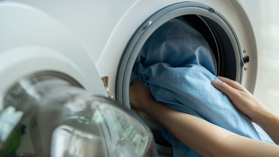 A clothes dryer may damage laundry