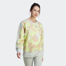 Product image of Floral Graphic 3-stripes Fleece Sweatshirt