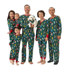Product image of Disney Christmas Party matching family Christmas Pajamas