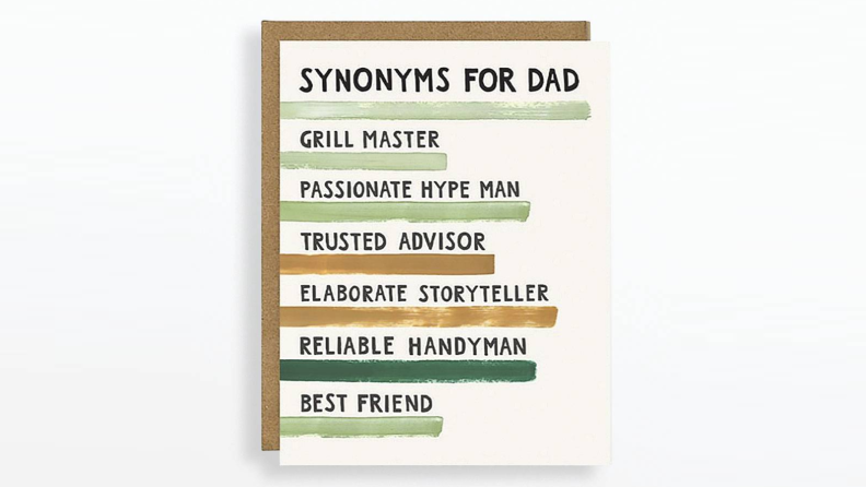 Synonyms Card