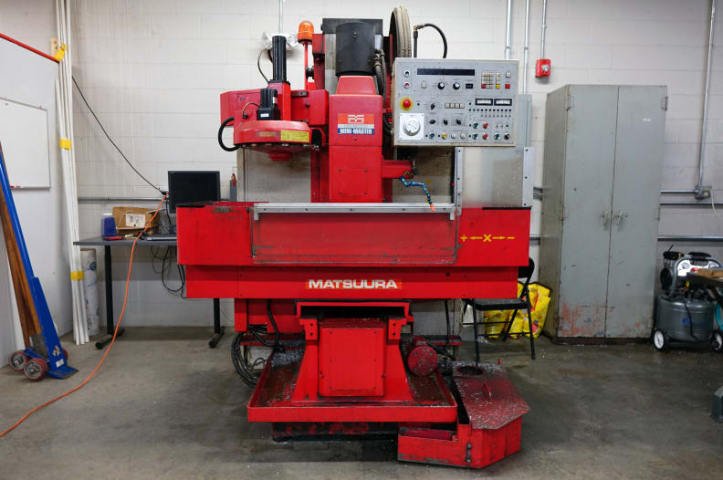 A large milling machine.