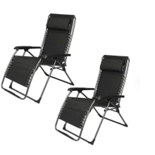 Product image of Set of 2 extra-large Member’s Mark anti-gravity chairs