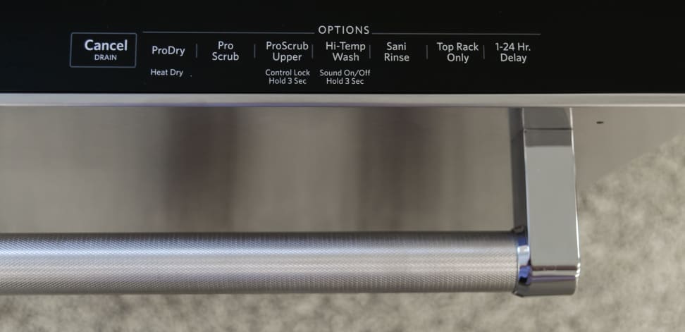 KitchenAid KDTM404ESS—Option Selection