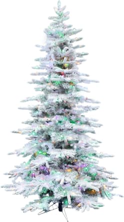 The Remote Controlled Height Adjustable Christmas Tree - Hammacher