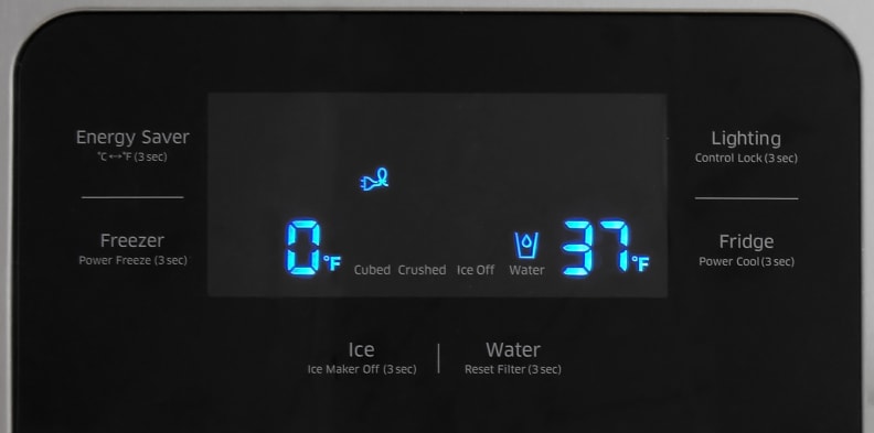 Samsung RS25H5121SR Controls