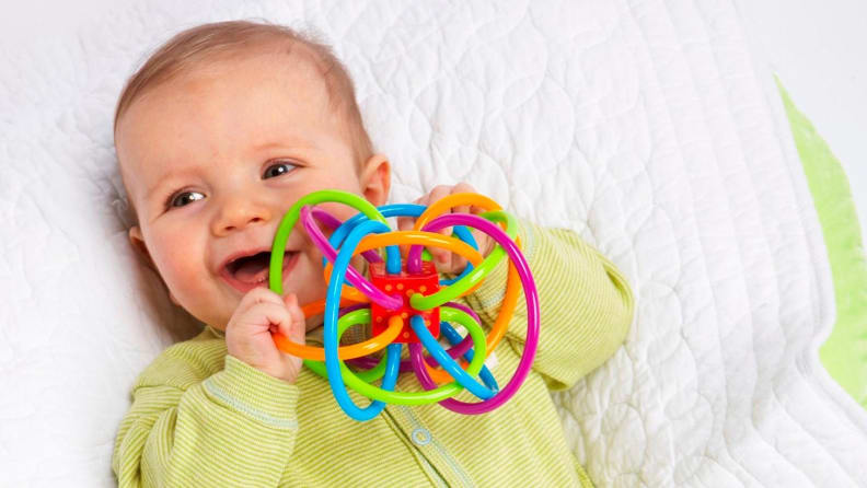 Manhattan Toy Winkel Rattle and Sensory Teether
