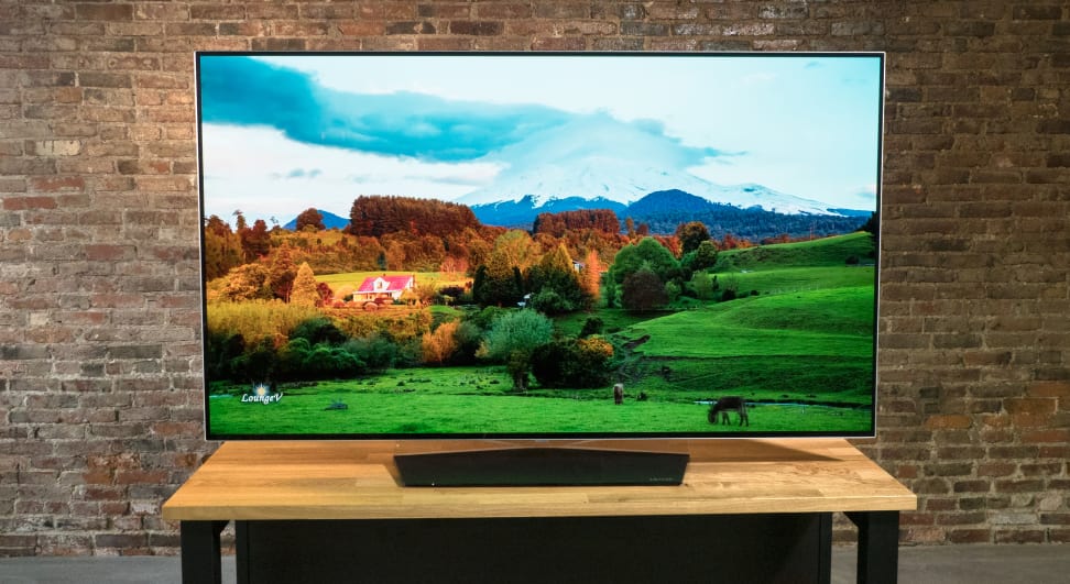LG OLED55B7A with 4K Content