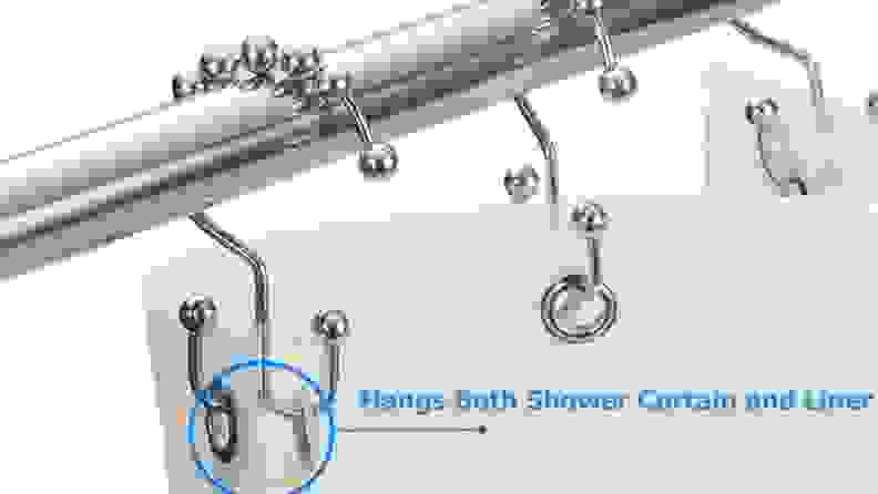 Amazer Shower Curtain Hooks