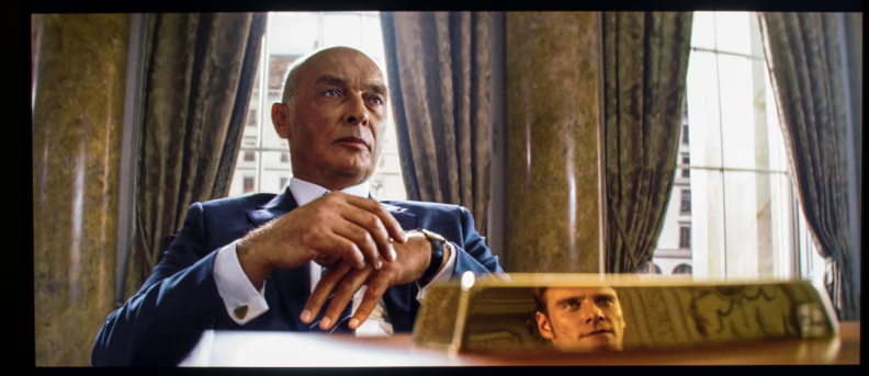 A screen grab from the movie X-Men: First Class on the Vizio M Series.