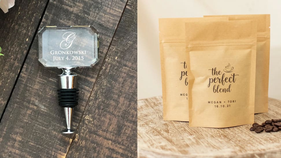 9 personalized wedding favors guests will love thumbnail