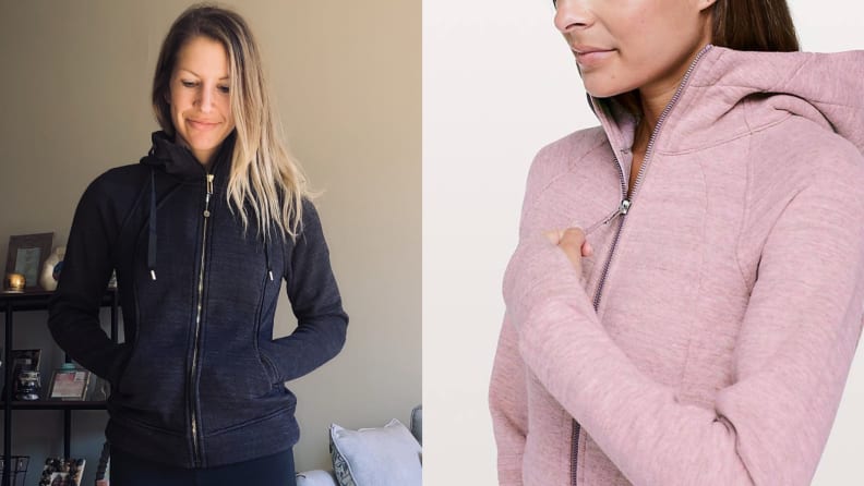 lululemon scuba zip up