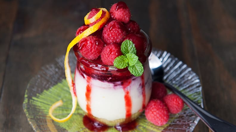 Sous Vide Myer Lemon Cheesecake