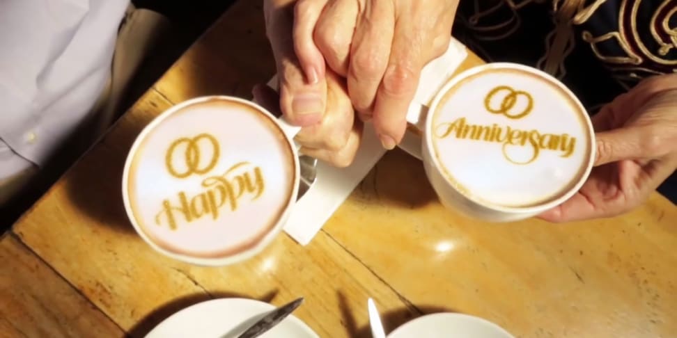 The Ripple Maker can print custom designs in coffee foam in just 10 seconds