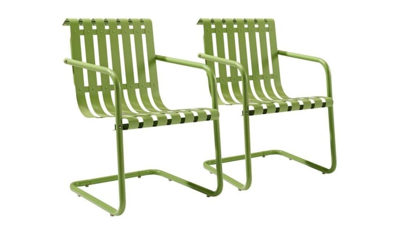 11 Retro Metal Lawn Chairs That Are, Vintage Look Metal Outdoor Chairs