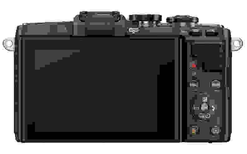 The Olympus E-PL7 is slightly smaller than the E-P5 from last year, but it lacks the innovative 2x2 control scheme.