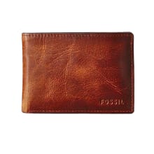Product image of Fossil Men's Derrick Leather Bifold Front Pocket Wallet