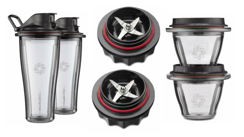Vitamix Ascent and Venturist Series recalled containers and blades.