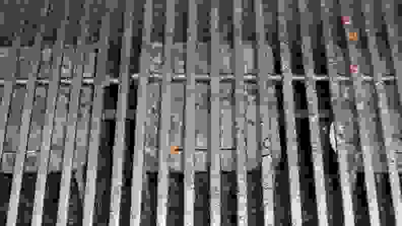 Rusty grill grates