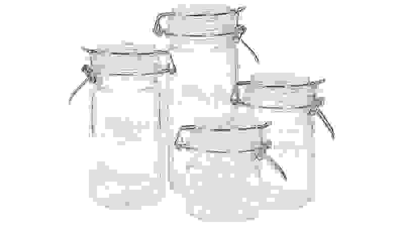 Glass jars