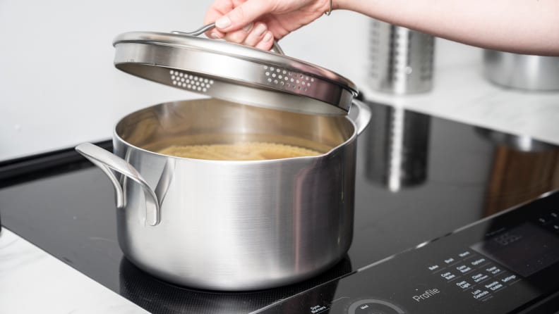 Five Two by Food52 Skillets, Tri-Ply Stainless Steel, Stainless