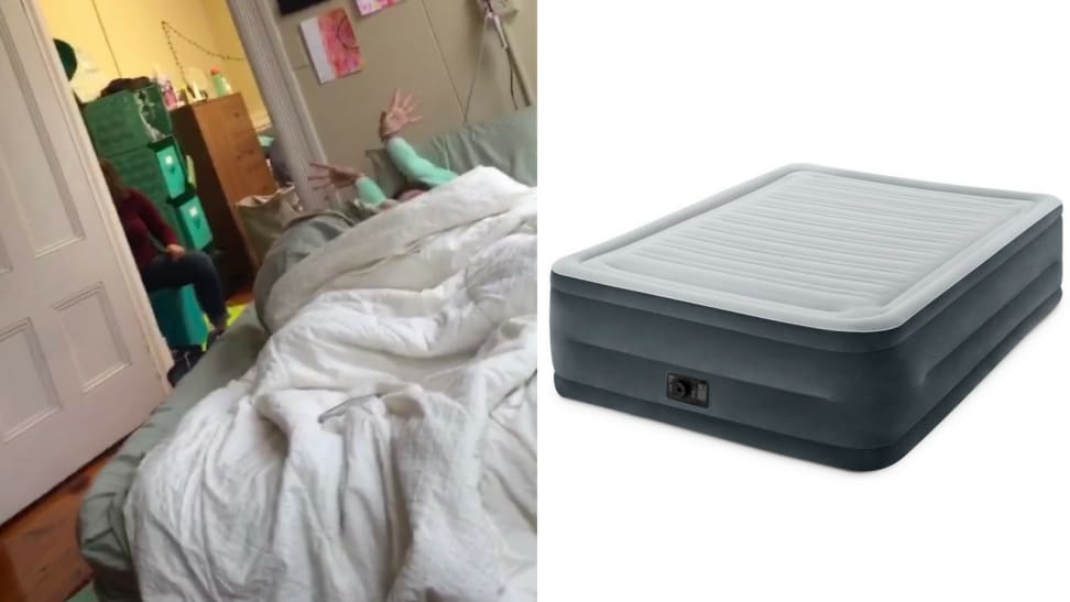 I slept on a budget blow up mattress for 4 months—here's what 