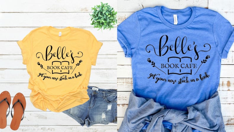 Belle's Book Cafe shirt