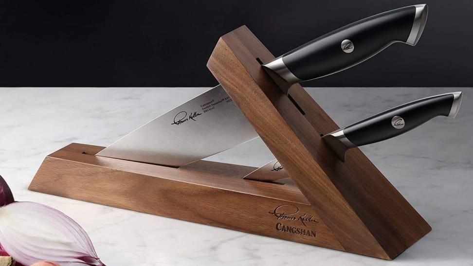 The Cangshan Thomas Keller Signature Collection knife set made it to Oprah's Favorite Things List.