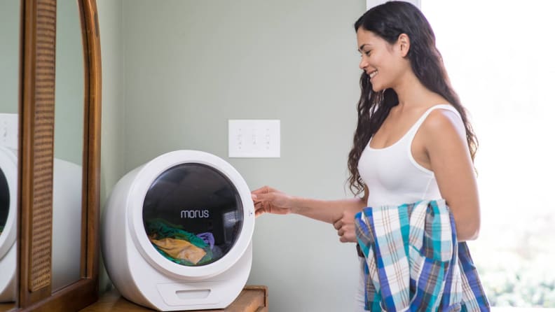 This countertop tumble dryer dries clothes in 15 minutes - Reviewed