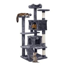 Product image of Yaheetech 54in Cat Tree Tower Condo Furniture Scratch Post