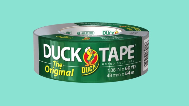 A roll of duct tape from The Duck Brand.
