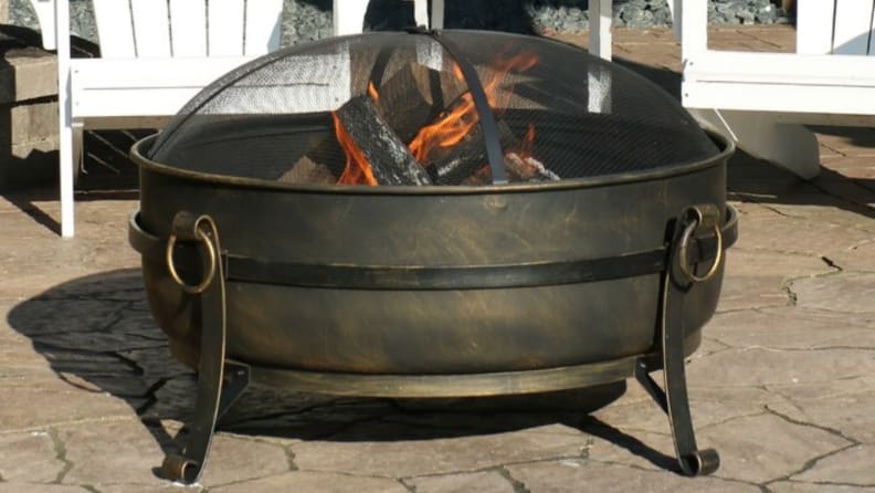 bronze firepit