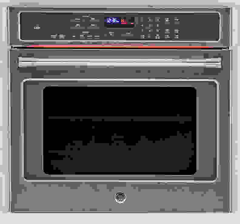 The GE Cafe CT9050SHSS 30-inch electric wall oven.