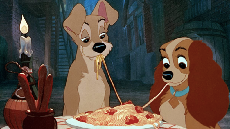 Characters from "The Lady and the Tramp"