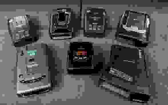 Photo of various radar detectors.
