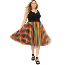 Product image of Pride Midi Tulle A-line Skirt