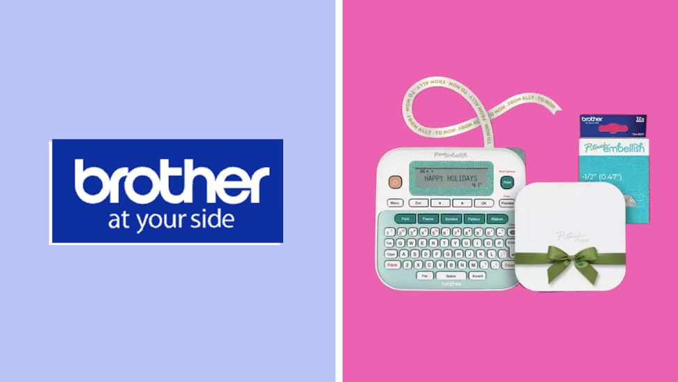 Check out this tabletop Brother air purifier and color label maker.
