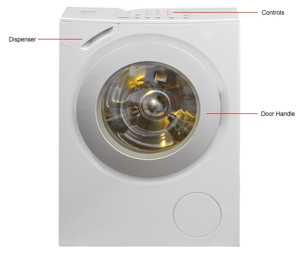 2913430 Genuine Miele Washing Machine BV 2862/29 Condenser T No