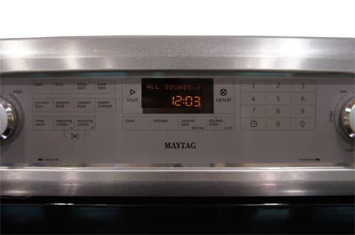 Oven Controls Photo