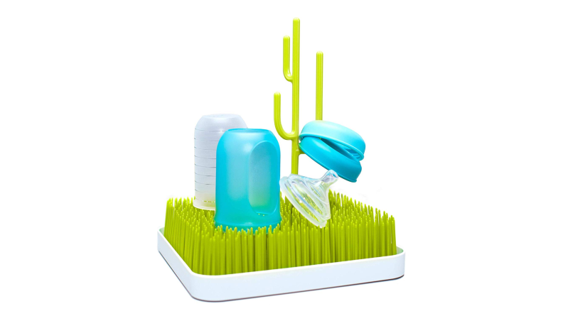 The Boon Grass drying rack takes up a lot of counter space, and is a breeding ground for bacteria.